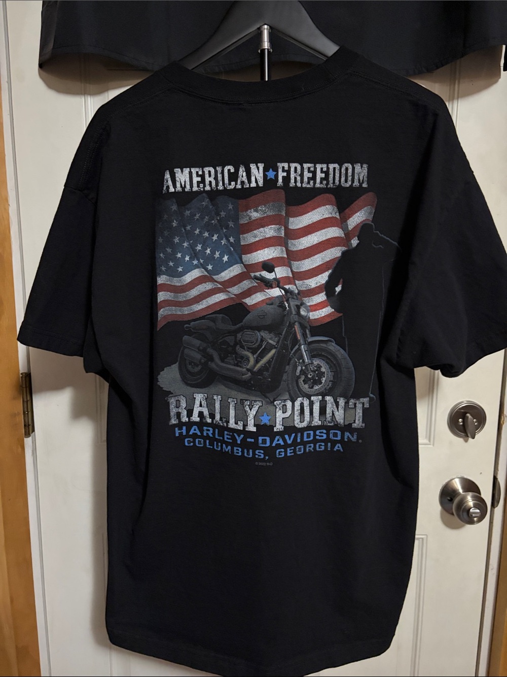 Harley Davidson Short Sleeve Rally Point T-Shirt Colombus, Georgia
